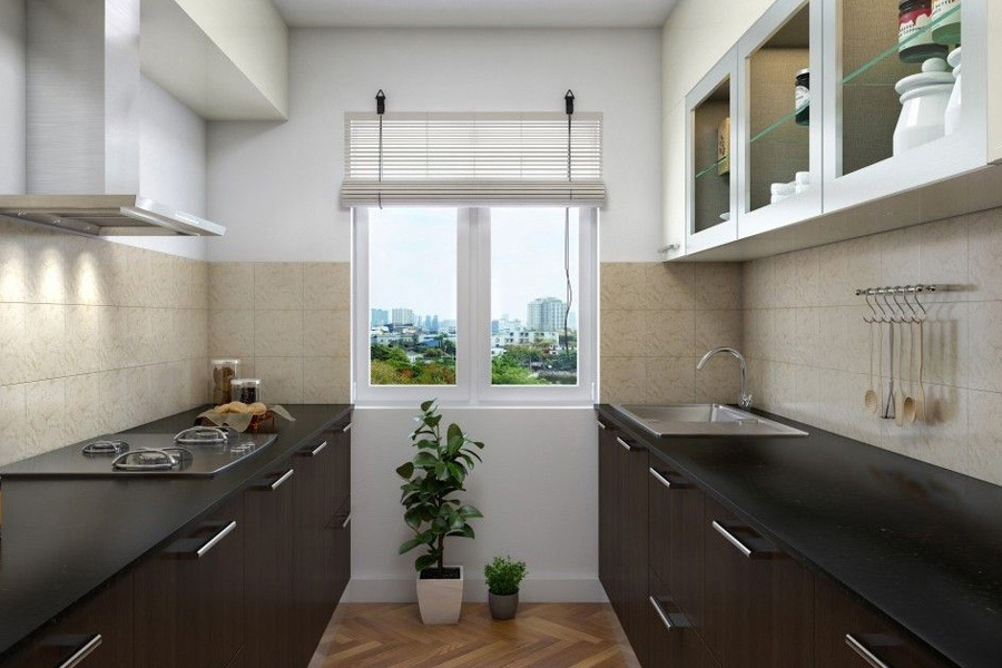 Parallel Kitchen design in gurgaon 