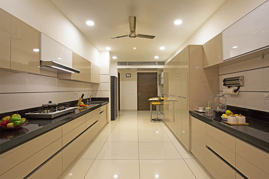 Parallel Kitchen design in gurgaon 