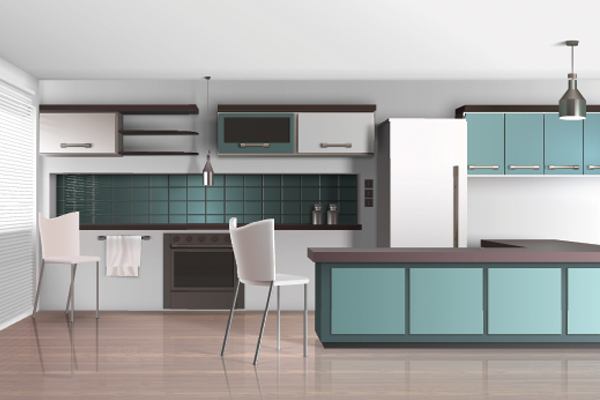 G-shaped Kitchens