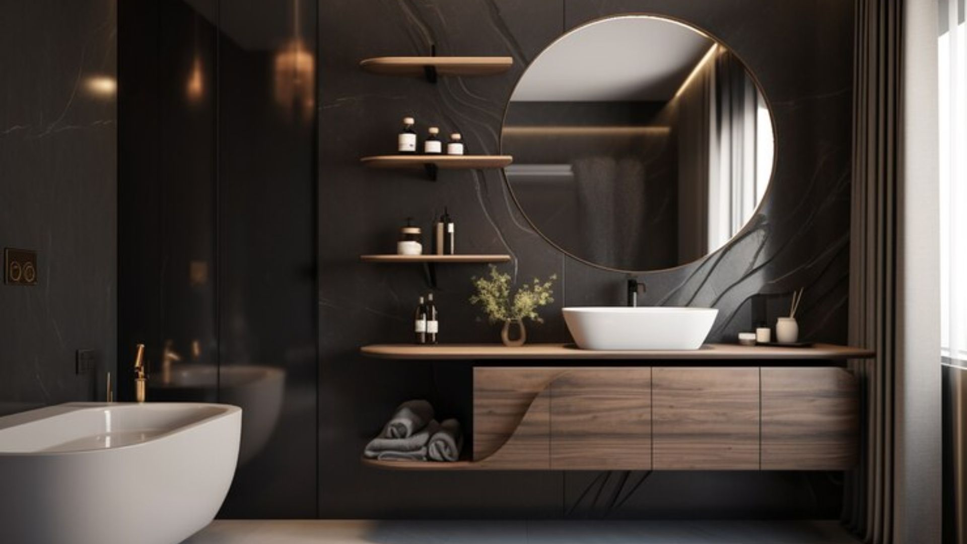 Modern Vanity Design for Small Bathroom & Looby | Urban Design Co.
